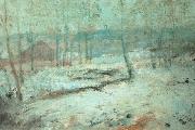 John Henry Twachtman Snow Scene china oil painting artist